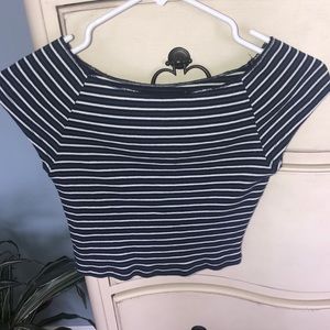 Brandy Melville Off Shoulder Crop top
